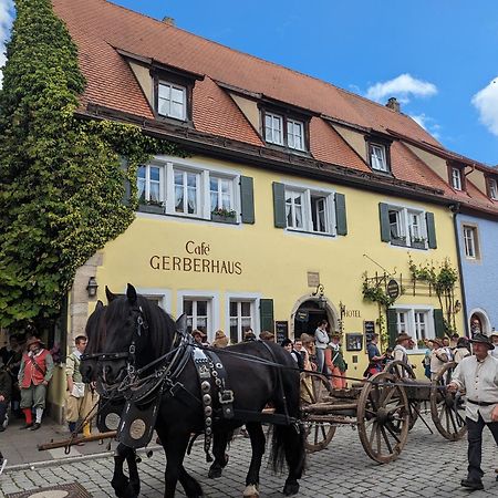 Hotel Gerberhaus Rothenburg ob der Tauber Dış mekan fotoğraf